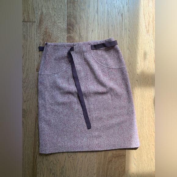 Les Chemins Blancs wool skirt women’s size 6 (38) - Picture 2 of 5